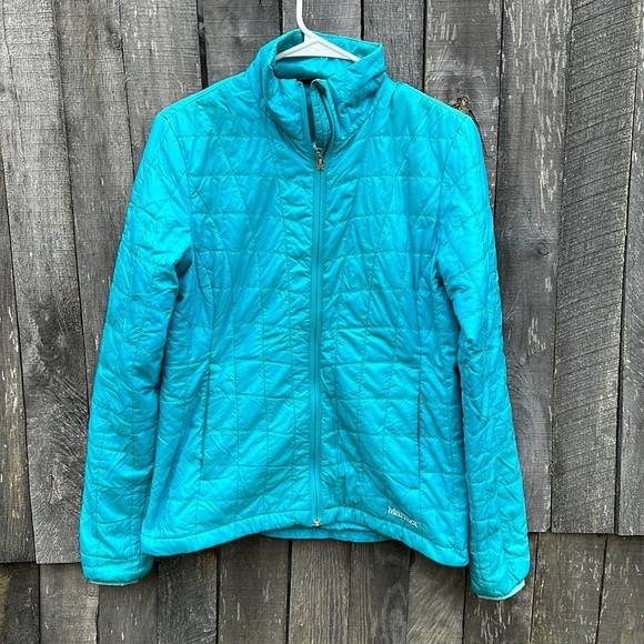Marmot Jackets & Blazers - Womens Marmot Featherless Nylon Puffer Jacket size Small